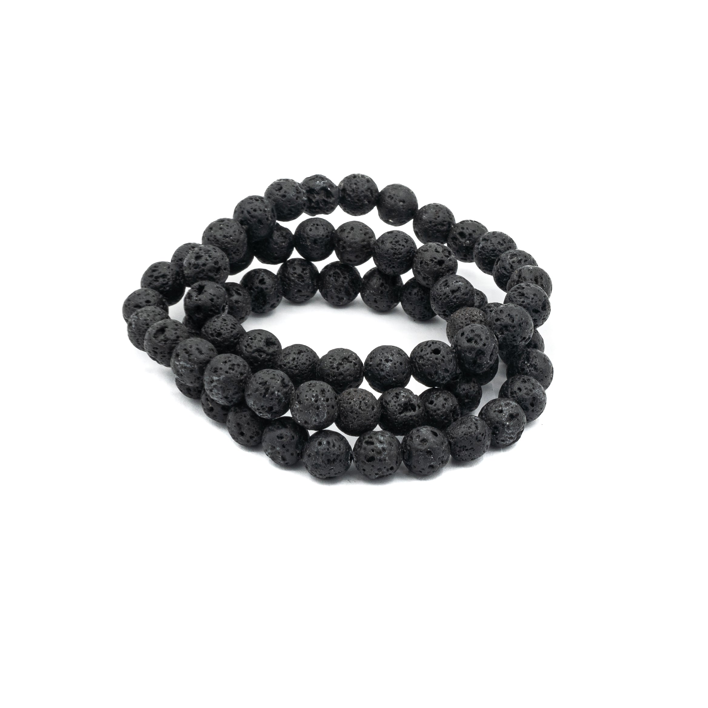 Bracelet - Lava Stone 8mm